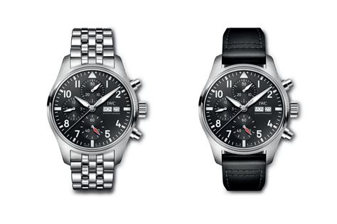 iwc pilot 41 black|iwc pilot's watch chronograph 41.